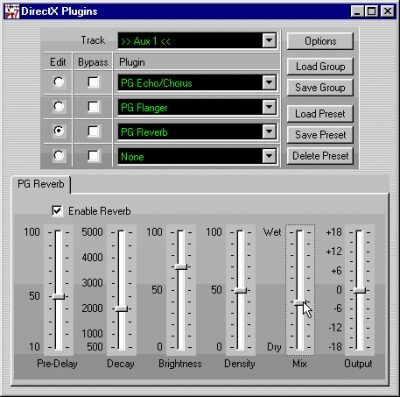 open zoom image for PG Music Power Tracks Audio Version 7 (Windows), New Effects