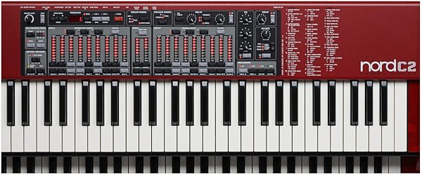open zoom image for Clavia Nord C2 Dual Manual Combo Organ, Closeup 1