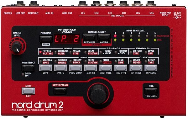 open zoom image for Nord Drum 2 Drum Synthesizer, Main