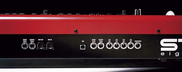 open zoom image for Clavia Nord Stage 76 (76-Key), Rear