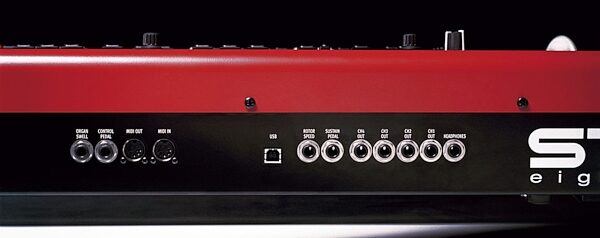 open zoom image for Clavia Nord Stage Compact (73-Key), Rear