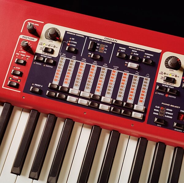 open zoom image for Clavia Nord Stage 76 (76-Key), Organ Section