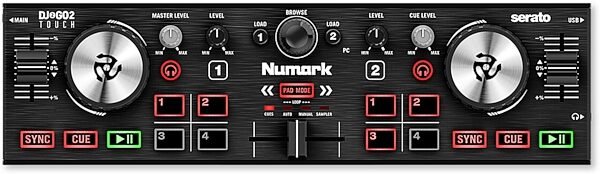 open zoom image for Numark DJ2GO2 Touch DJ Controller, New, Main
