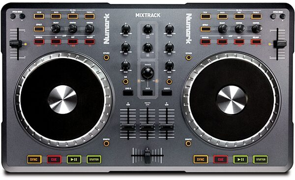 open zoom image for Numark MixTrack USB DJ Software Controller, Main