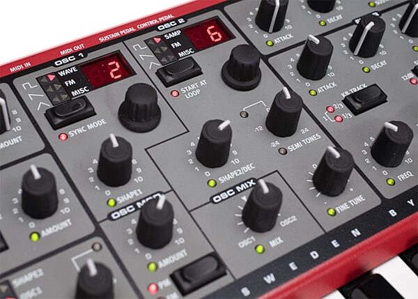 open zoom image for Clavia Nord Wave Synthesizer (49-Key), OSC Section