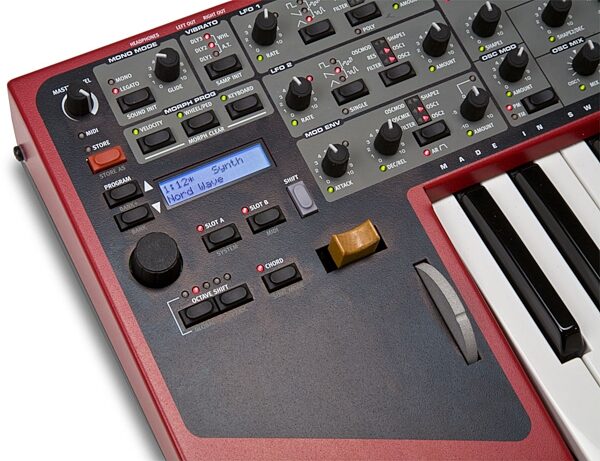 open zoom image for Clavia Nord Wave Synthesizer (49-Key), Program Section