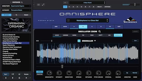 open zoom image for Spectrasonics Omnisphere 3 Software Synthesizer - Full Version, Boxed, view