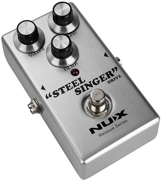 open zoom image for NUX Steel Singer Drive Pedal, New, Action Position Back