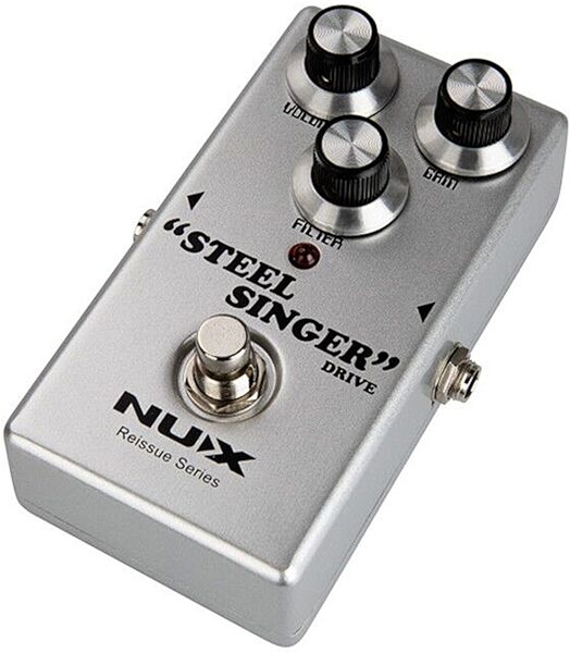 open zoom image for NUX Steel Singer Drive Pedal, New, Action Position Back