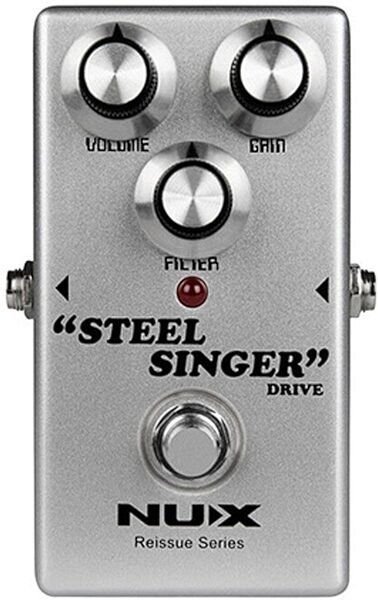 open zoom image for NUX Steel Singer Drive Pedal, New, Action Position Back