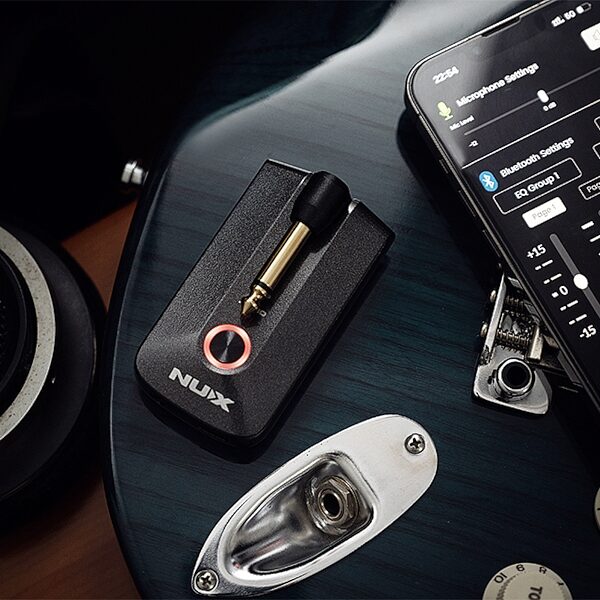 open zoom image for NUX Mighty Plug Pro MP-3 Headphone Amp and USB Interface for Guitar/Bass, Open Box (Like New), In Use