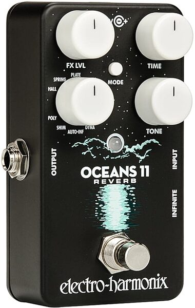 open zoom image for Electro-Harmonix Oceans 11 Reverb Pedal, New, Action Position Back