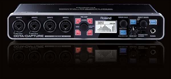 open zoom image for Roland UA-1010 Octa-Capture USB 2.0 Audio Interface, Front