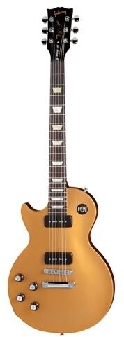 open zoom image for Gibson '50s Les Paul Tribute Electric Guitar, Left-Handed (with Gig Bag), Gold Top