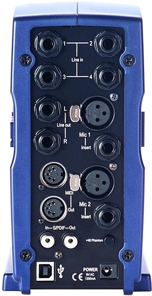 open zoom image for Lexicon Omega Studio USB Audio Interface (Macintosh and Windows), Rear