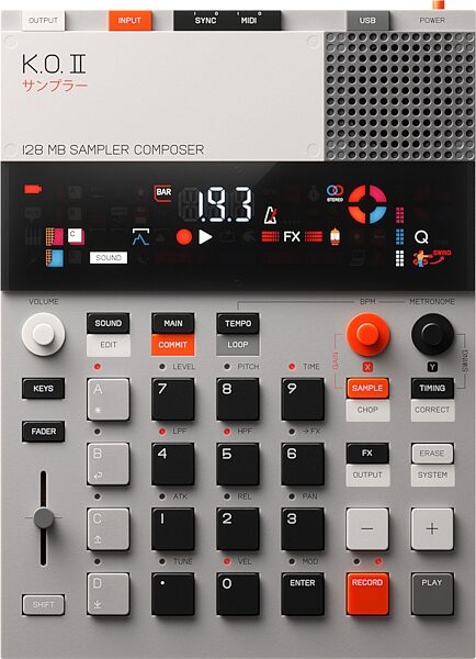 open zoom image for Teenage Engineering EP-133 KO II Sampler Composer, New, Main