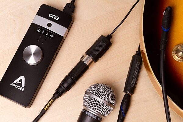 open zoom image for Apogee One Audio Interface for iPad and Mac, Glamour View 3