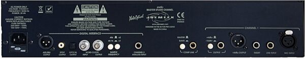 open zoom image for Joemeek oneQ2 Deluxe Microphone Preamplifier and Optical Compressor, Back