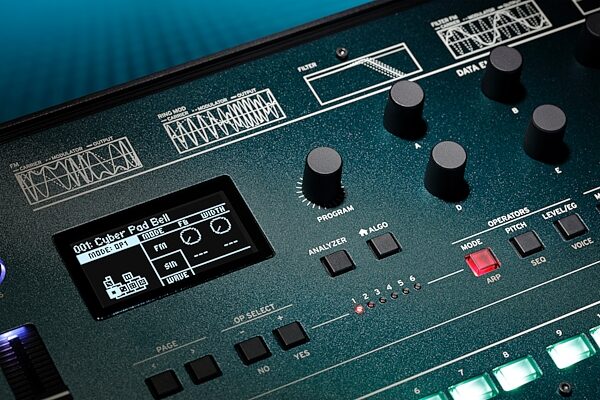 open zoom image for Korg Opsix Altered FM Synthesizer, Action Position Back