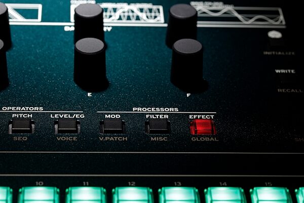 open zoom image for Korg Opsix Altered FM Synthesizer, Action Position Back