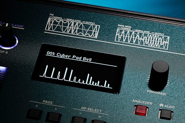 open zoom image for Korg Opsix Altered FM Synthesizer, Action Position Back