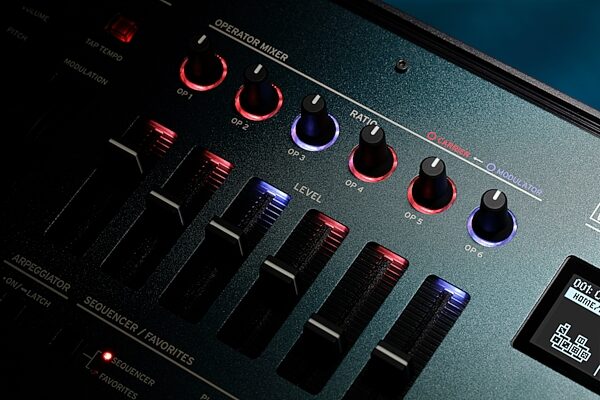 open zoom image for Korg Opsix Altered FM Synthesizer, Action Position Back