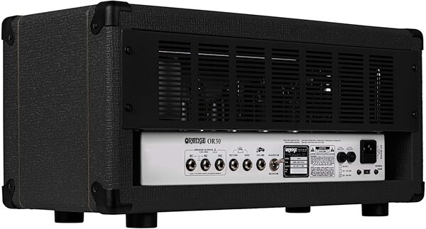 open zoom image for Orange OR30 Guitar Amplifier Head (30 Watts), Black, Action Position Back