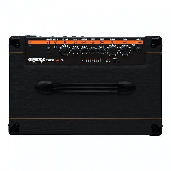 open zoom image for Orange Crush Bass 50 Bass Combo Amplifier (50 Watts, 1x12"), Black, View