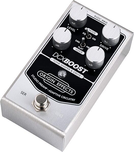 open zoom image for Origin Effects DCX Boost Preamp Pedal, New, Action Position Back