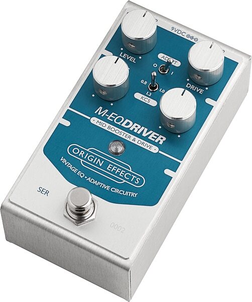 open zoom image for Origin Effects M-EQ Driver Pedal, New, Action Position Back