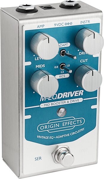 open zoom image for Origin Effects M-EQ Driver Pedal, New, Action Position Back