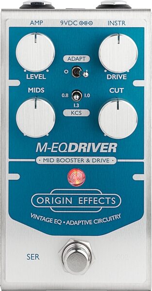 open zoom image for Origin Effects M-EQ Driver Pedal, New, Action Position Back