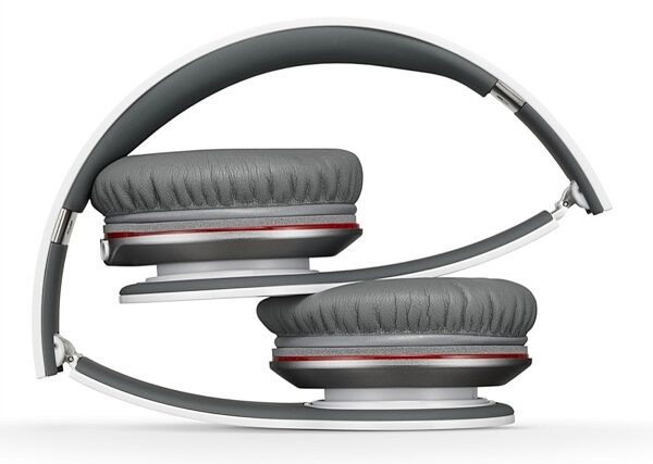 open zoom image for Beats By Dr. Dre Solo HD Headphones, White Folded