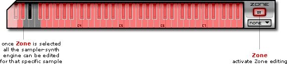 open zoom image for IK Multimedia SampleTank XL Sampler Synthesizer Plug-In, Zone Control