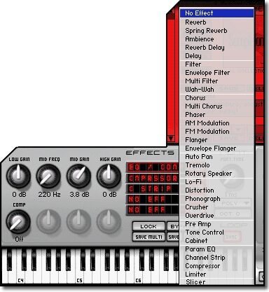 open zoom image for IK Multimedia SampleTank XL Sampler Synthesizer Plug-In, Effects