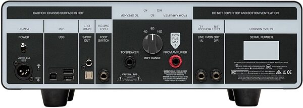 open zoom image for Universal Audio OX Amp-Top Box, New, Rear