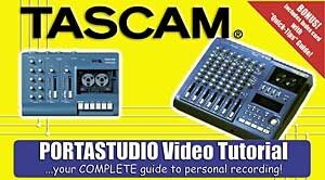 open zoom image for TASCAM Portastudio - Beginner Video Tutorial, Main