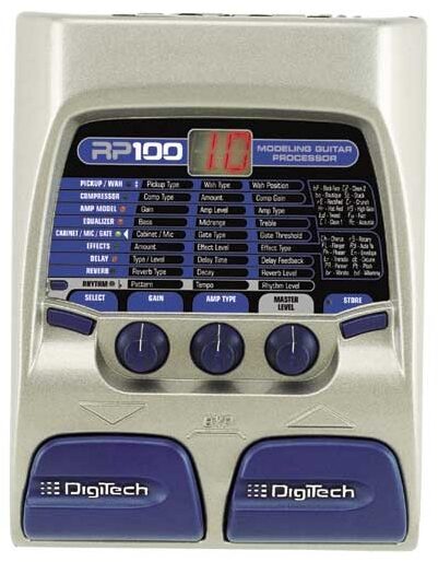 open zoom image for DigiTech RP100A Guitar Multi-Effects Pedal, Main