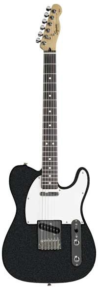open zoom image for Squier Standard Telecaster Guitar, Black Metallic