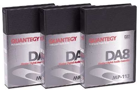 open zoom image for Quantegy DA8 Hi-8 Tape, 113 Minutes, Main