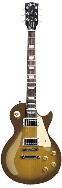 open zoom image for Gibson Les Paul Classic Electric Guitar (with Case), Vintage Sunburst