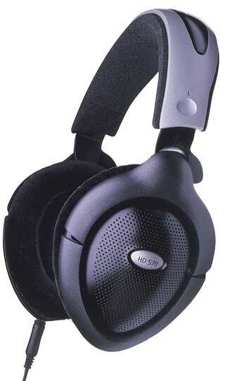 open zoom image for Sennheiser HD570 Full-Sized Circumaural Headphone, Main