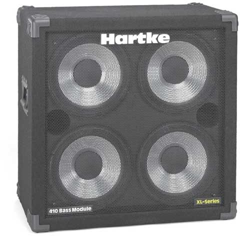 open zoom image for Hartke 410XL Bass Cabinet (400 Watts, 4x10"), Main