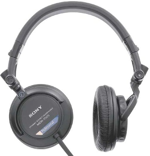 open zoom image for Sony MDR7505 Sound Monitor Headphones, Main