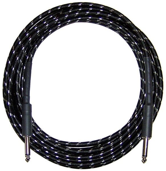 open zoom image for CBI Braided Instrument Cable (Black), Main