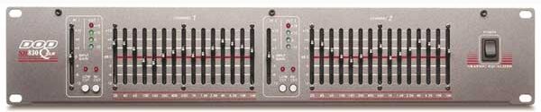 open zoom image for DOD SR830QXVLR Dual 15-Band Equalizer, Main