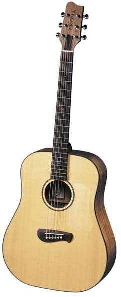 open zoom image for Tacoma DM9 Solid Top Mahogany Acoustic Guitar with Case, Main