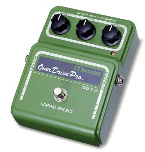 open zoom image for Maxon OD820 Overdrive Pro Pedal, Main