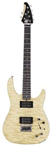 open zoom image for Brian Moore iGuitar8.13 Electric Guitar with Roland Interface, Natural Maple