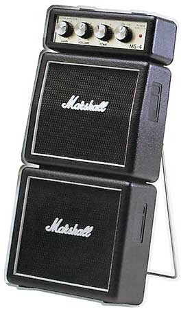 open zoom image for Marshall MS4 Not-So-Mini Mini Guitar Amplifier, New, Main